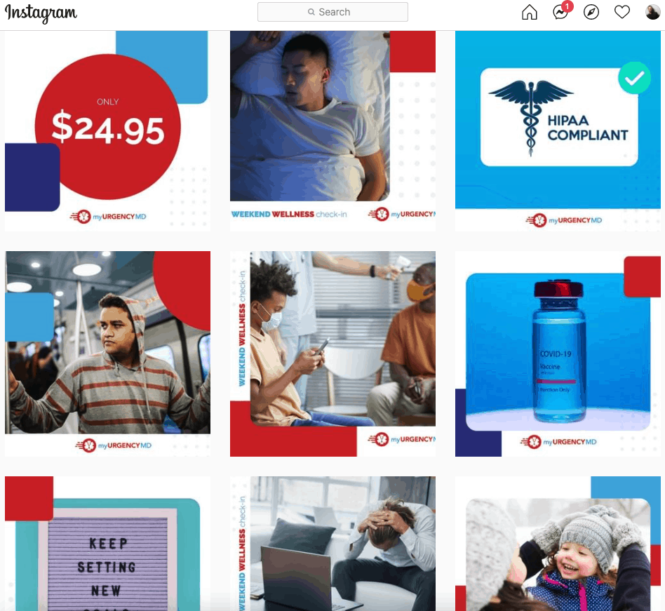 medical marketing social advertising