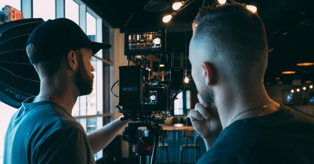 Filming a local brand’s video campaign in downtown Nashville